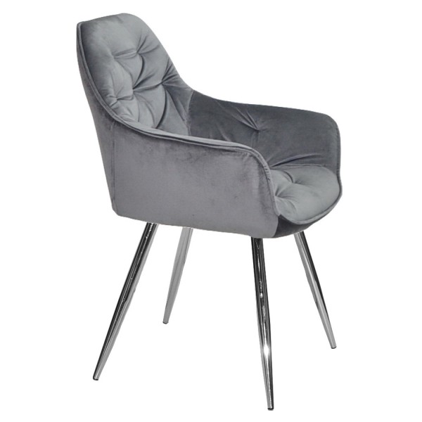 Крісло Nora chrome – стиль і комфорт для вашої кухні