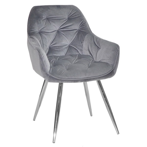 Крісло Nora chrome – стиль і комфорт для вашої кухні