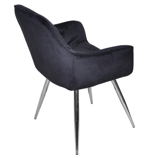 Крісло Nora chrome – стиль і комфорт для вашої кухні