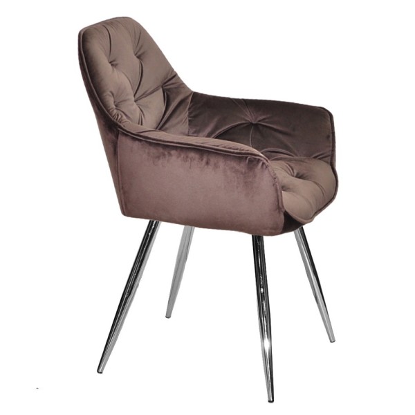 Крісло Nora chrome – стиль і комфорт для вашої кухні