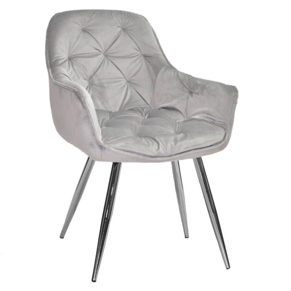 Крісло Nora chrome – стиль і комфорт для вашої кухні