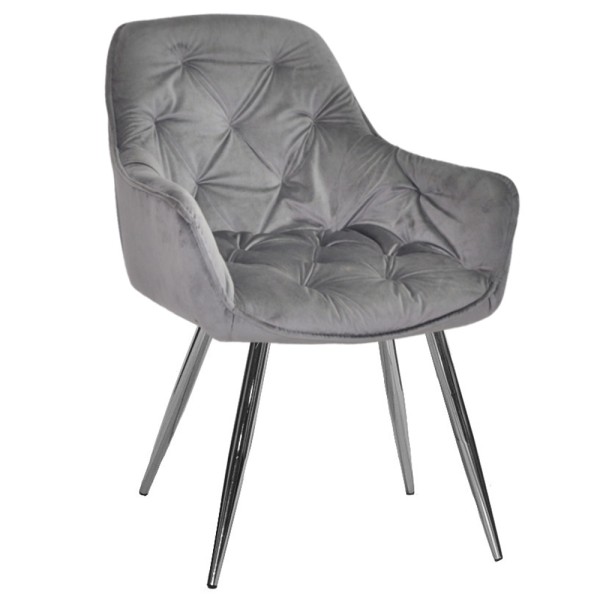 Крісло Nora chrome – стиль і комфорт для вашої кухні