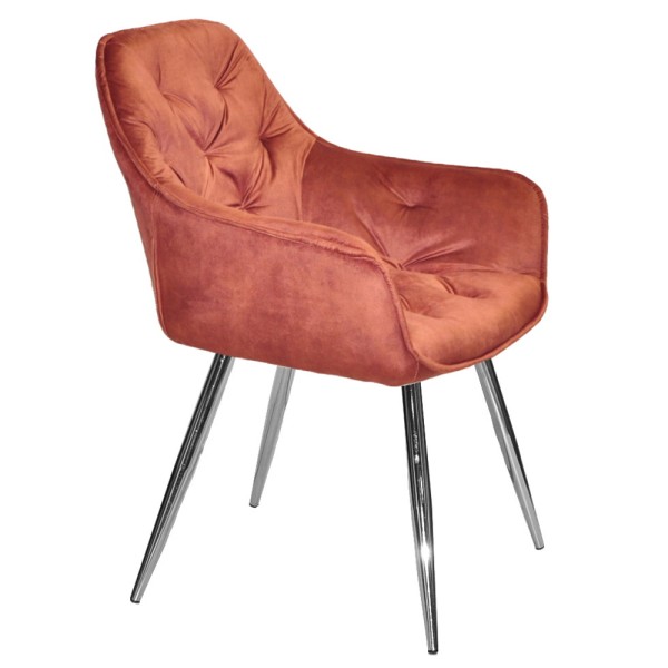 Крісло Nora chrome – стиль і комфорт для вашої кухні