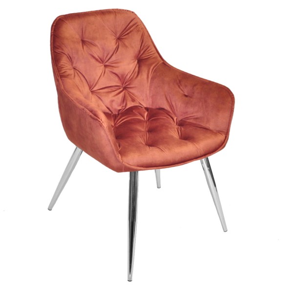 Крісло Nora chrome – стиль і комфорт для вашої кухні