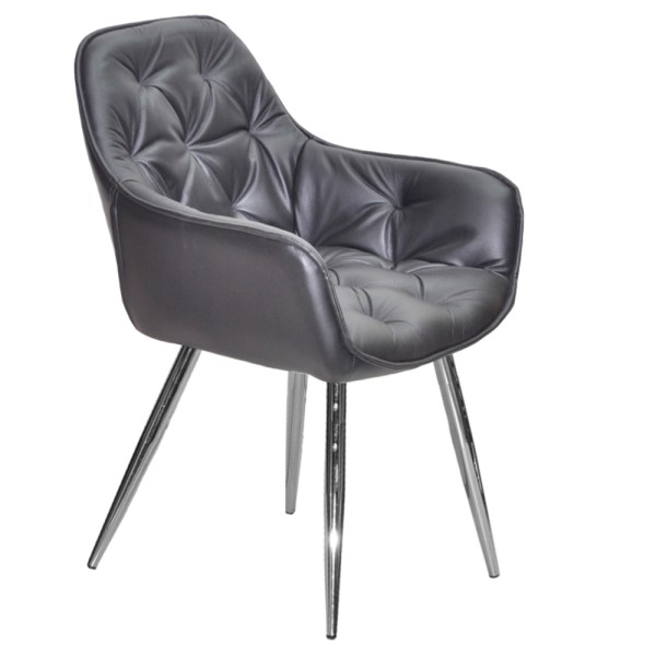 Крісло Nora chrome – стиль і комфорт для вашої кухні