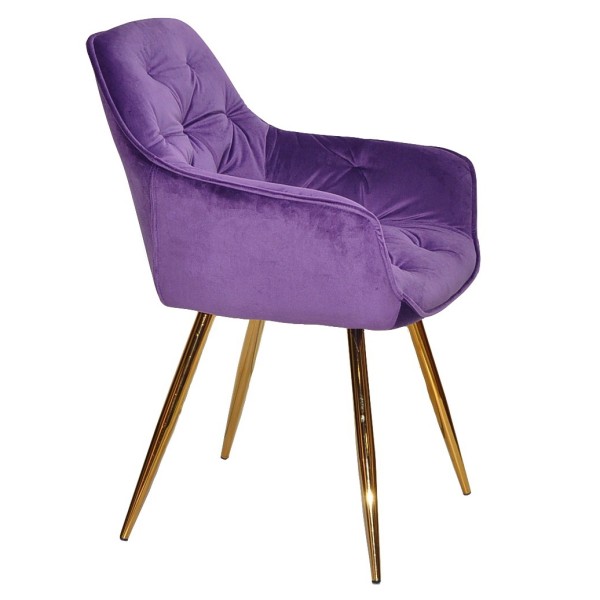 Крісло Nora gold для вашої кухні або кафе