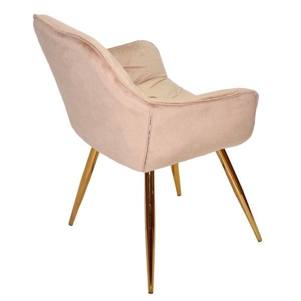 Крісло Nora gold для вашої кухні або кафе