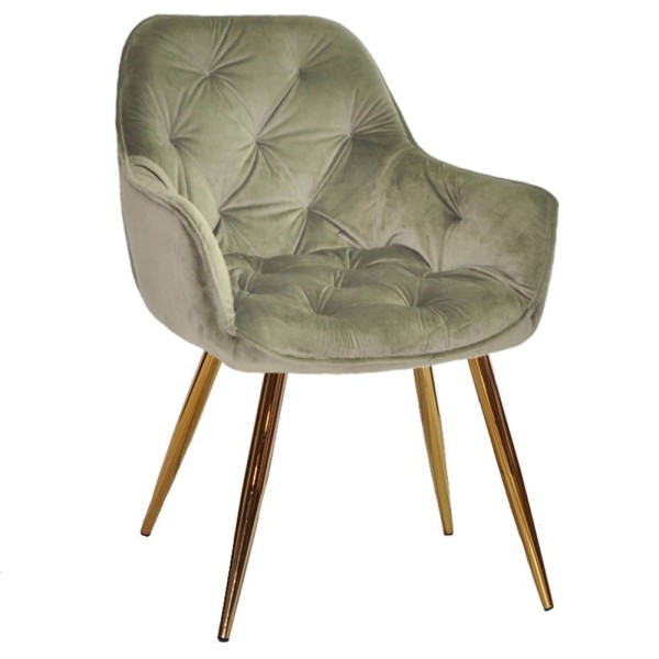 Крісло Nora gold для вашої кухні або кафе