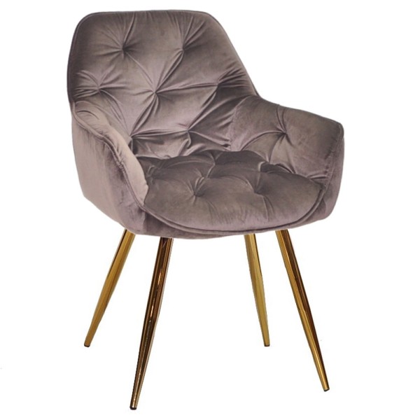 Крісло Nora gold для вашої кухні або кафе