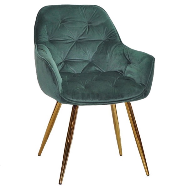 Крісло Nora gold для вашої кухні або кафе