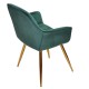 Крісло Nora gold для вашої кухні або кафе