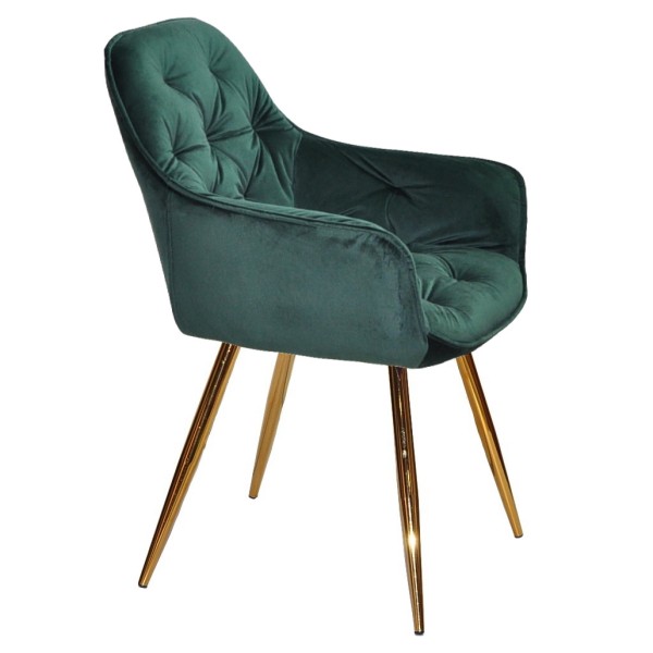 Крісло Nora gold для вашої кухні або кафе