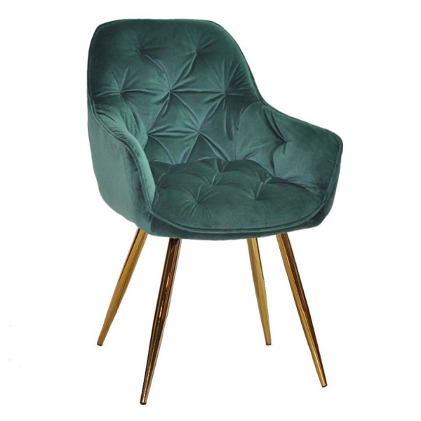 Крісло Nora gold для вашої кухні або кафе