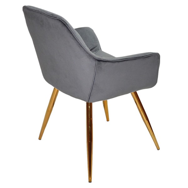 Крісло Nora gold для вашої кухні або кафе