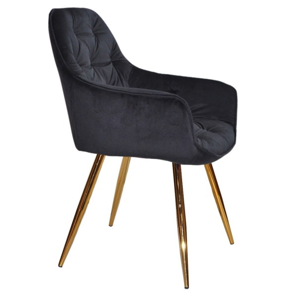 Крісло Nora gold для вашої кухні або кафе