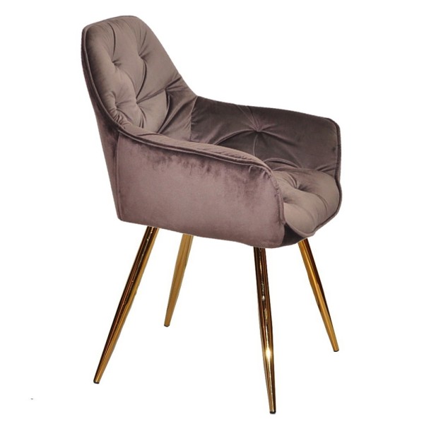 Крісло Nora gold для вашої кухні або кафе