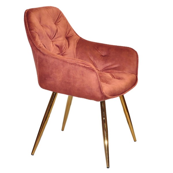 Крісло Nora gold для вашої кухні або кафе