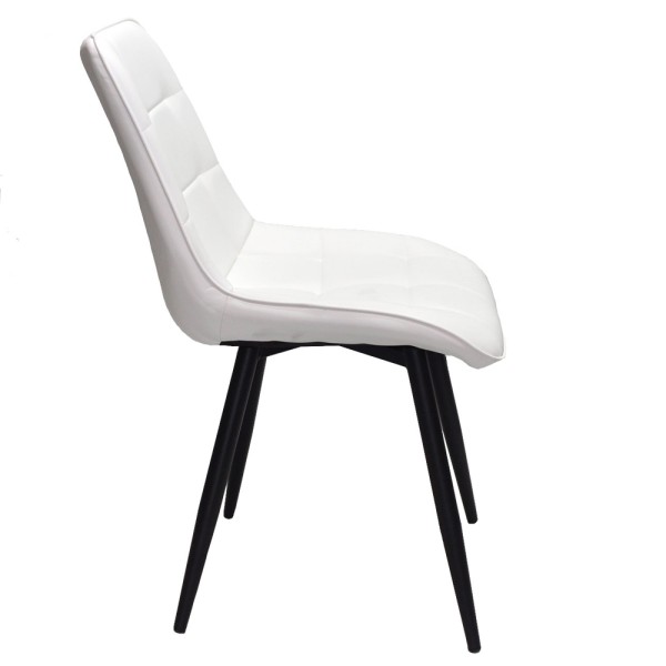 Стілець Lukas black — стильний стілець для кухні та кафе