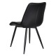 Стілець Lukas black — стильний стілець для кухні та кафе
