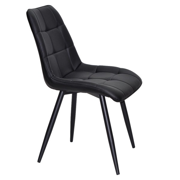 Стілець Lukas black — стильний стілець для кухні та кафе