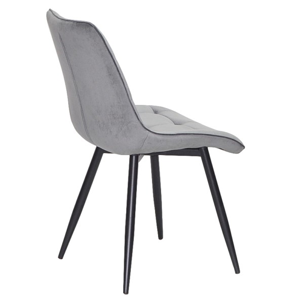 Стілець Lukas black — стильний стілець для кухні та кафе