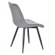 Стілець Lukas black — стильний стілець для кухні та кафе