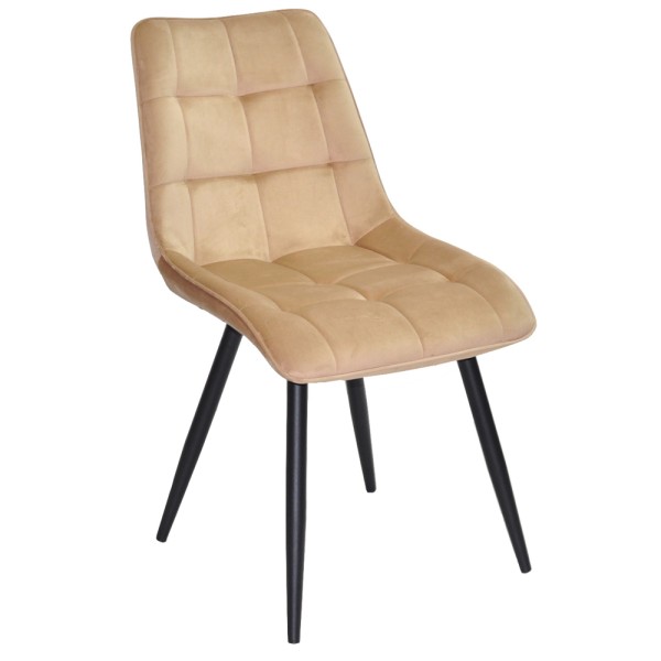 Стілець Lukas black — стильний стілець для кухні та кафе