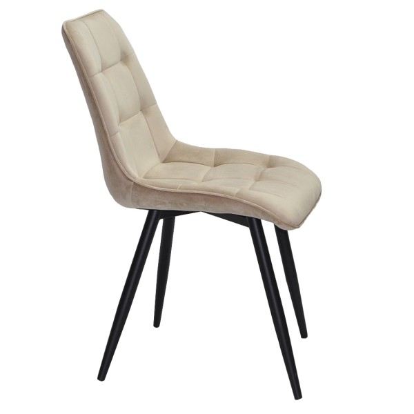 Стілець Lukas black — стильний стілець для кухні та кафе