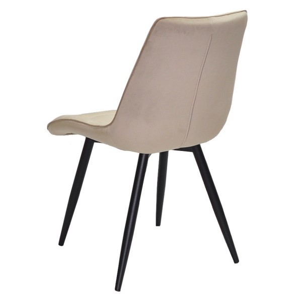 Стілець Lukas black — стильний стілець для кухні та кафе