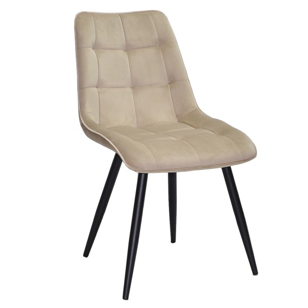 Стілець Lukas black — стильний стілець для кухні та кафе