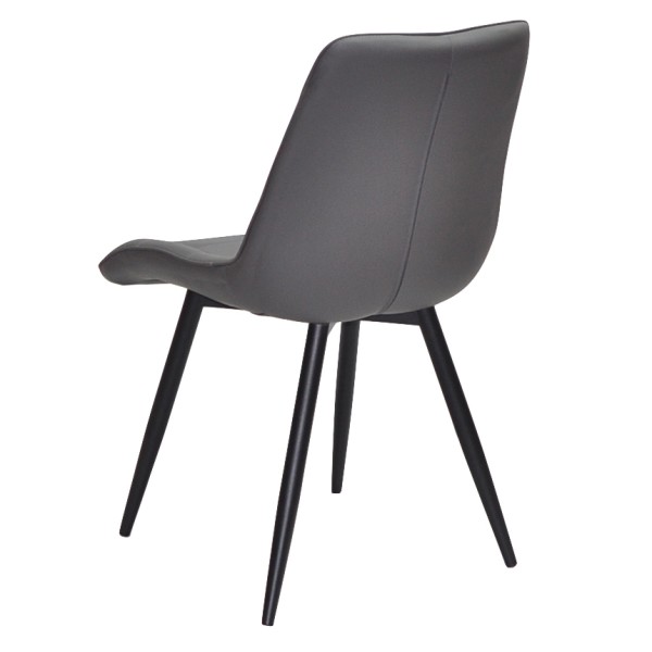 Стілець Lukas black — стильний стілець для кухні та кафе