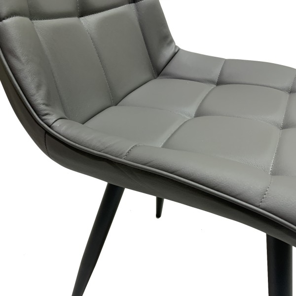 Стілець Lukas black — стильний стілець для кухні та кафе