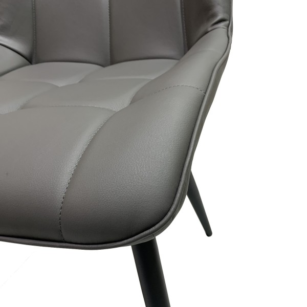 Стілець Lukas black — стильний стілець для кухні та кафе