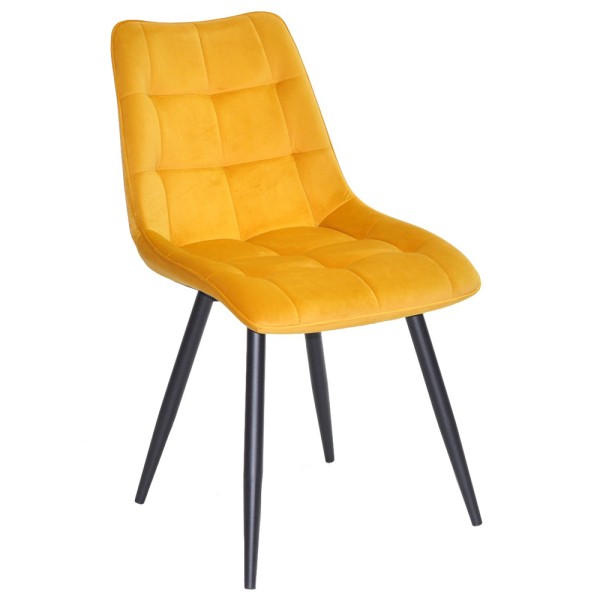 Стілець Lukas black — стильний стілець для кухні та кафе