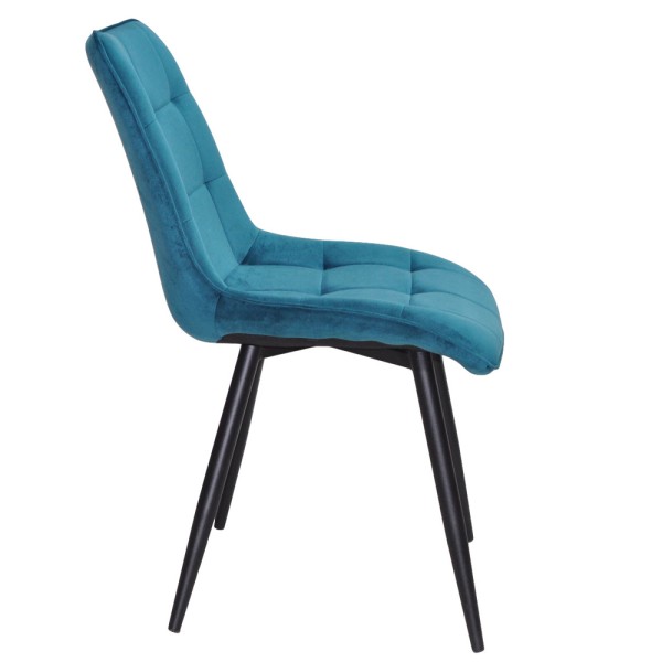 Стілець Lukas black — стильний стілець для кухні та кафе