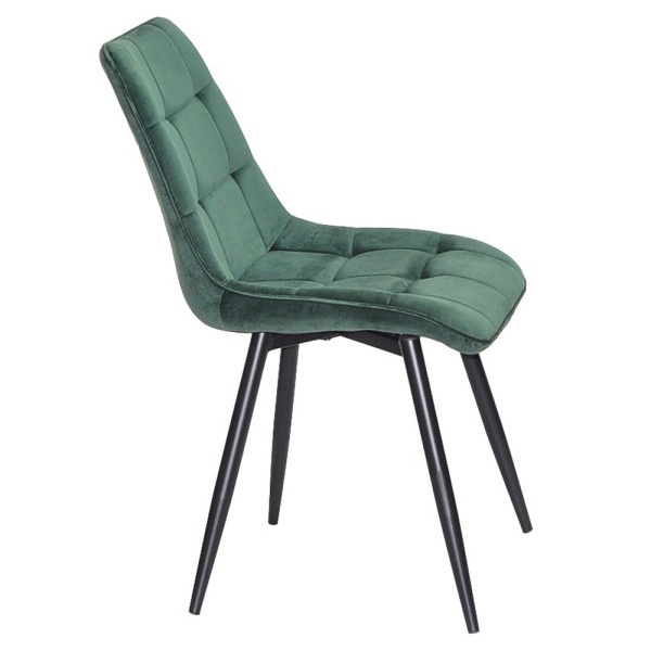 Стілець Lukas black — стильний стілець для кухні та кафе