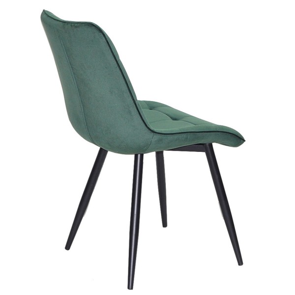 Стілець Lukas black — стильний стілець для кухні та кафе