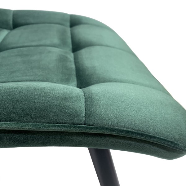 Стілець Lukas black — стильний стілець для кухні та кафе