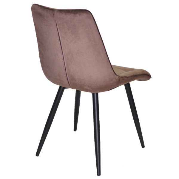 Стілець Lukas black — стильний стілець для кухні та кафе