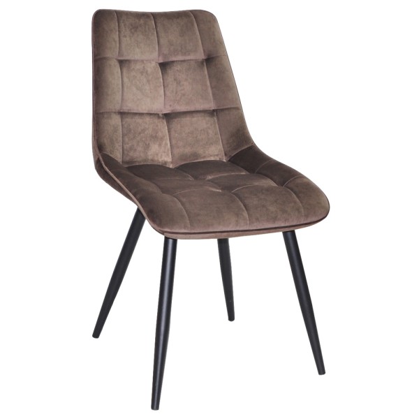 Стілець Lukas black — стильний стілець для кухні та кафе