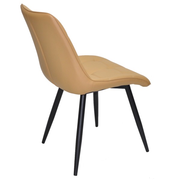 Стілець Lukas black — стильний стілець для кухні та кафе