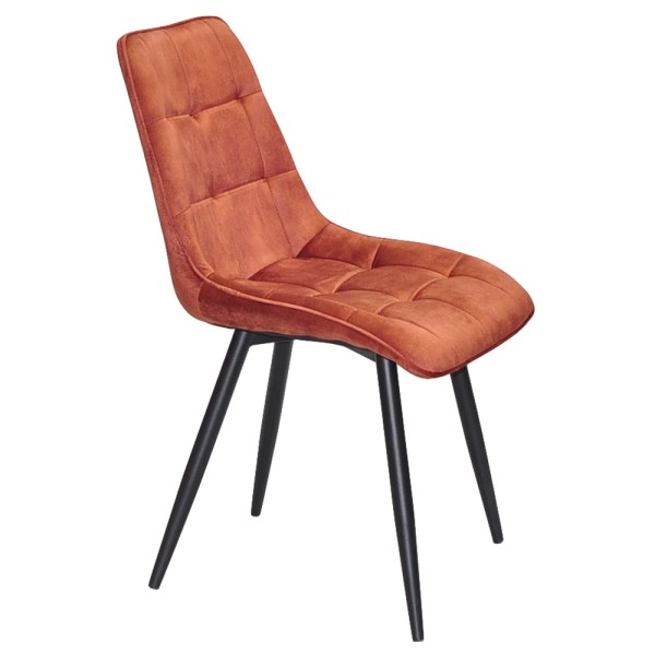 Стілець Lukas black — стильний стілець для кухні та кафе