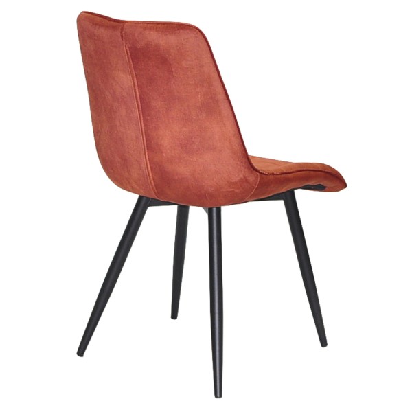 Стілець Lukas black — стильний стілець для кухні та кафе