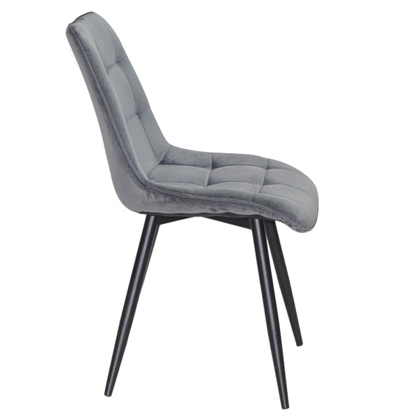 Стілець Lukas black — стильний стілець для кухні та кафе