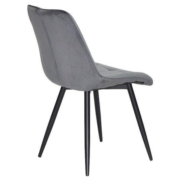 Стілець Lukas black — стильний стілець для кухні та кафе