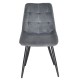 Стілець Lukas black — стильний стілець для кухні та кафе