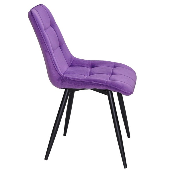 Стілець Lukas black — стильний стілець для кухні та кафе