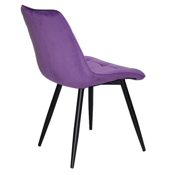 Стілець Lukas black — стильний стілець для кухні та кафе