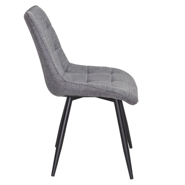 Стілець Lukas black — стильний стілець для кухні та кафе