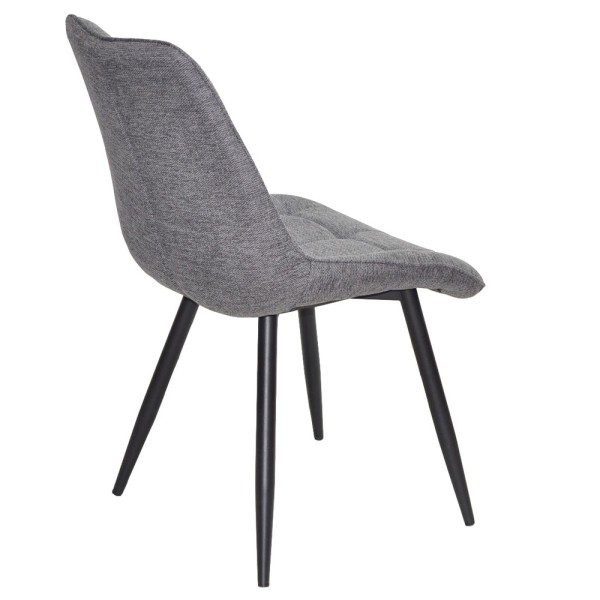 Стілець Lukas black — стильний стілець для кухні та кафе